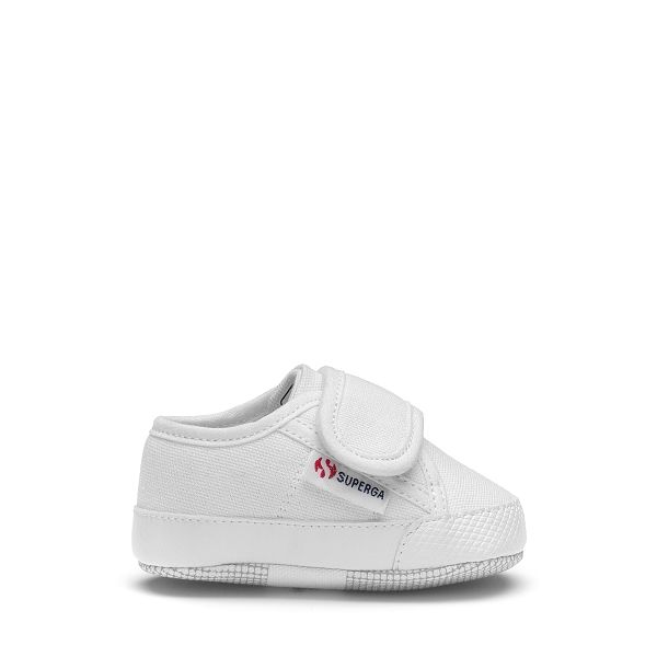 Superga 4006 White Low Top Sneakers - Kids Sneakers USA | US0674931